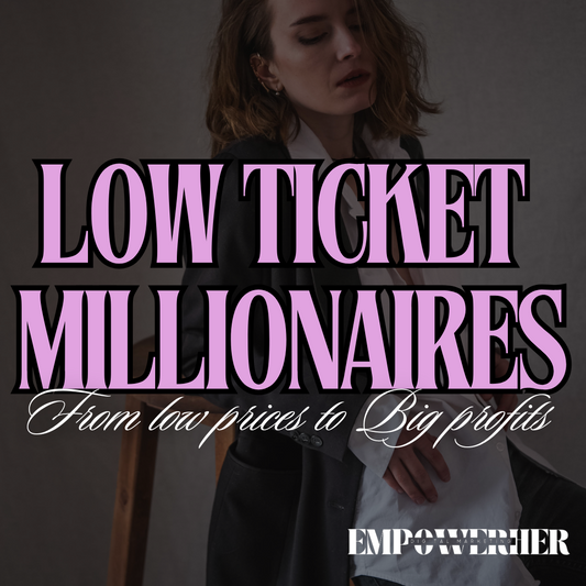 Earn While You Learn: Low Ticket Millionaires