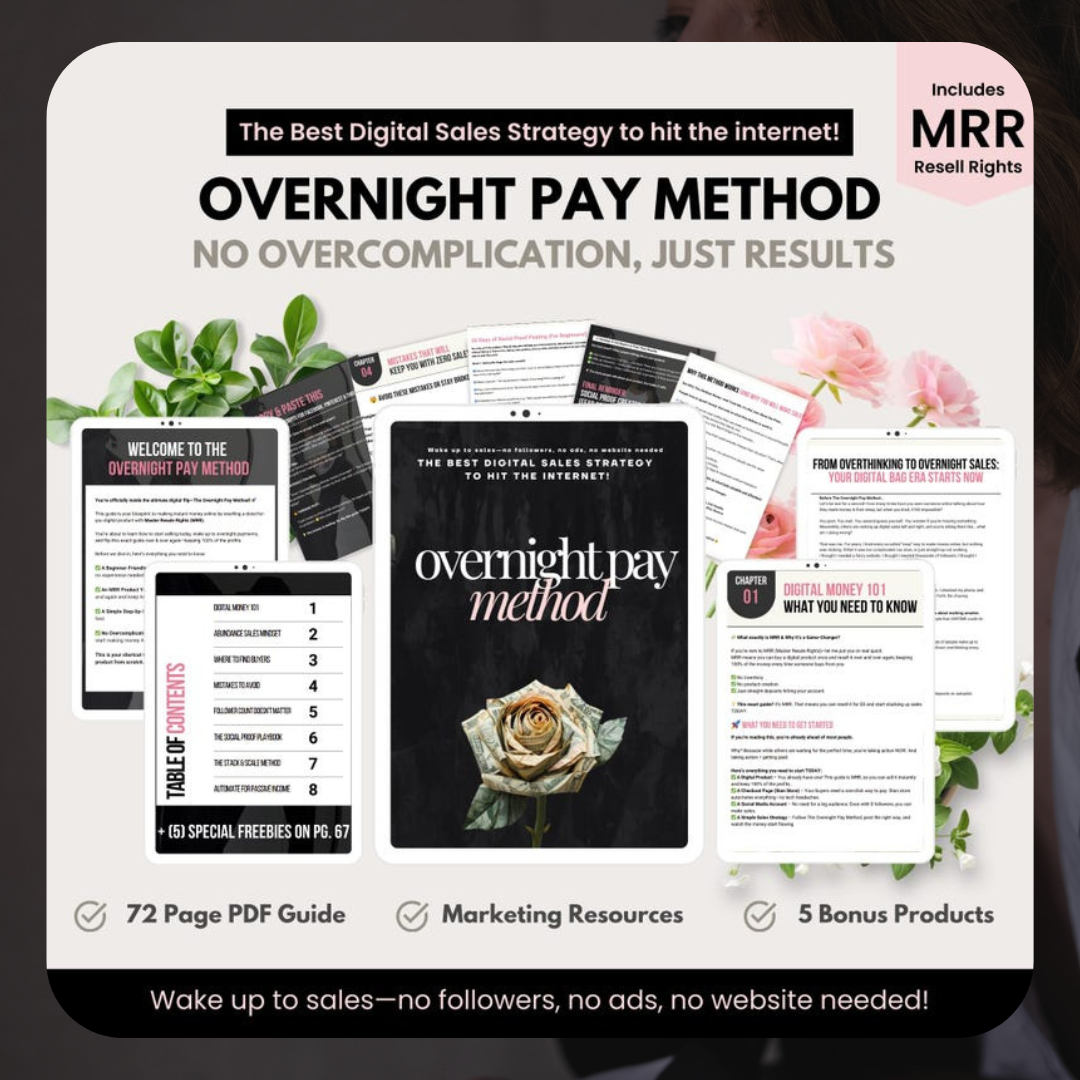Earn While You Learn: The Overnight Pay Method