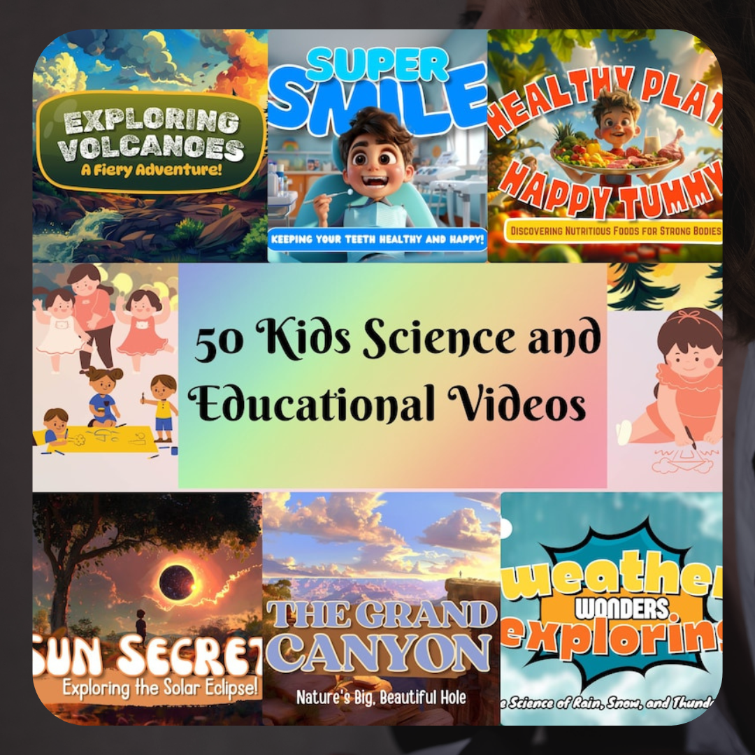 Cash & Crayons: 50 Science & Educational Videos