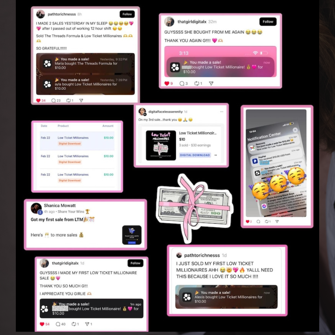 Earn While You Learn: Low Ticket Millionaires