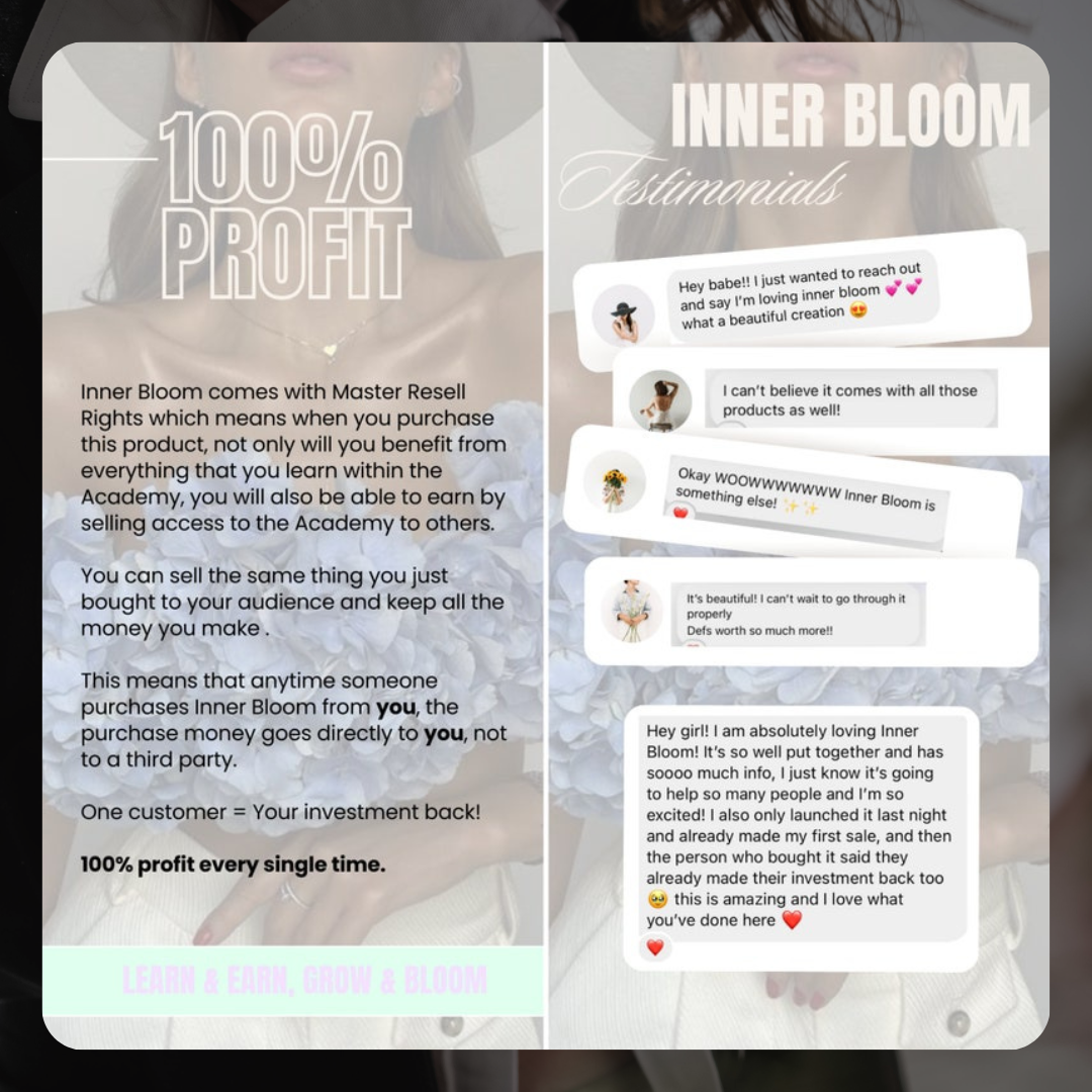 FREE SNEAK PEAK: Inner Bloom