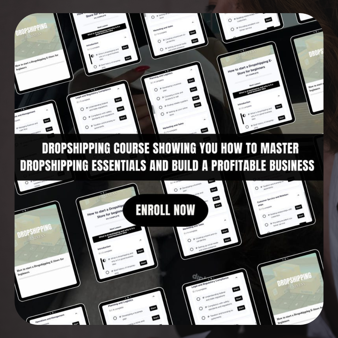 Business Start-up: Dropshipping