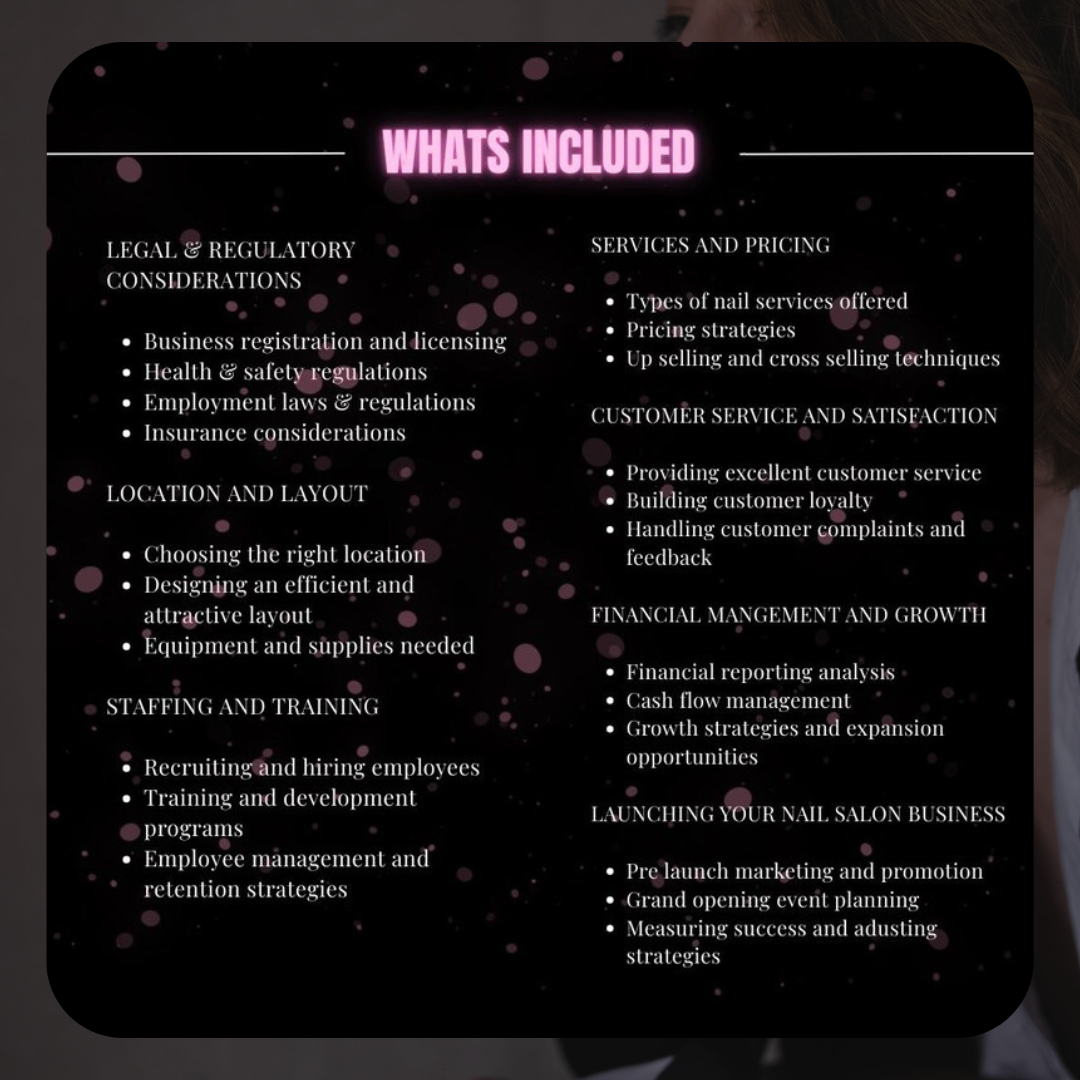 Business Start-up: Nail Business