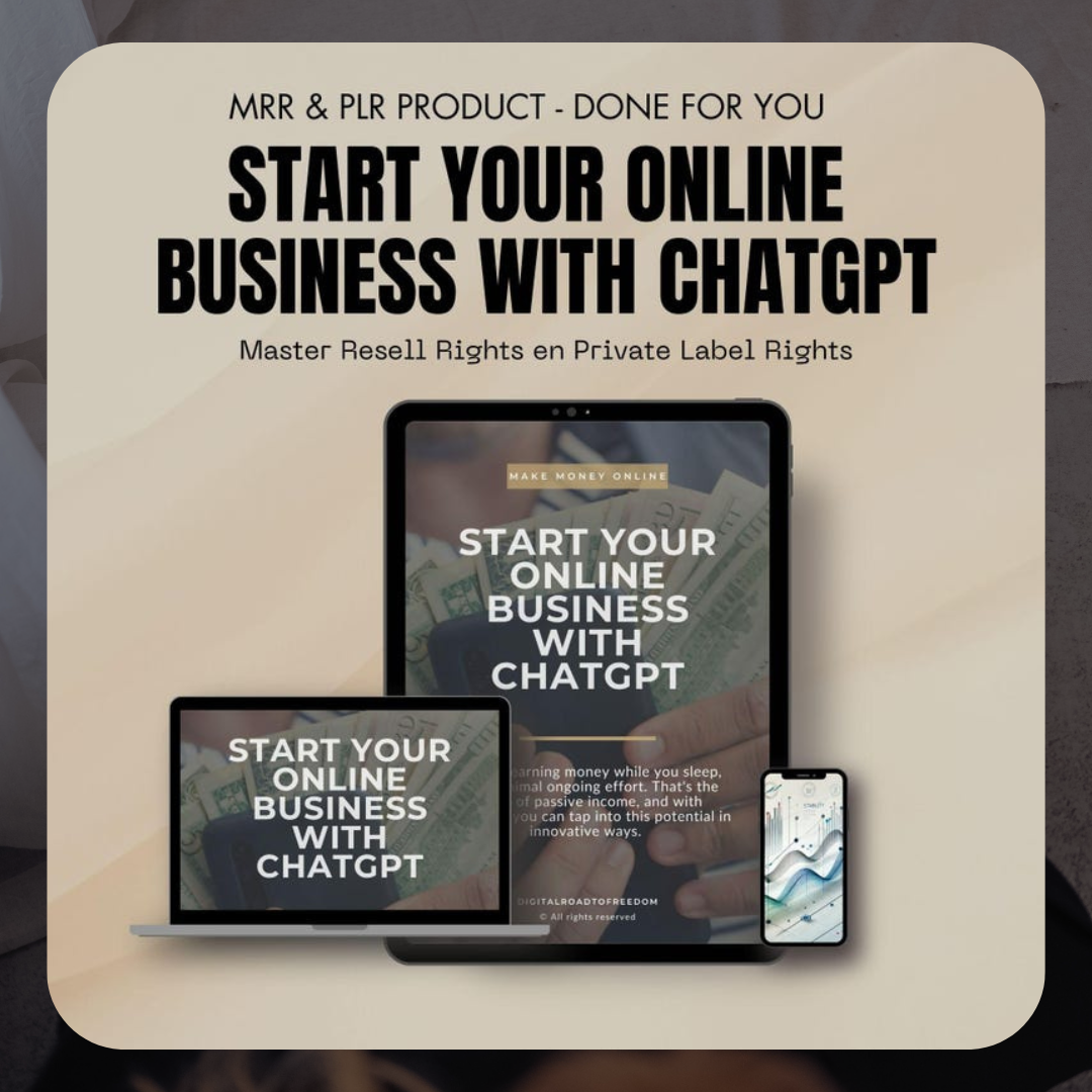 AI Profits: Start Your Online Business With ChatGPT