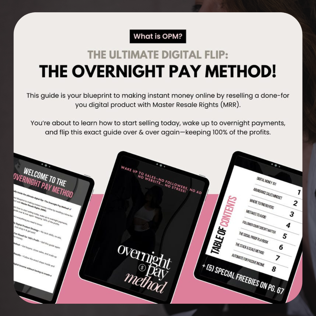 The Overnight Pay Method